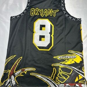 BRAND X AWAKEN THE BEAST LA KOBE BRYANT BASKETBALL JERSEY (BLACK) L